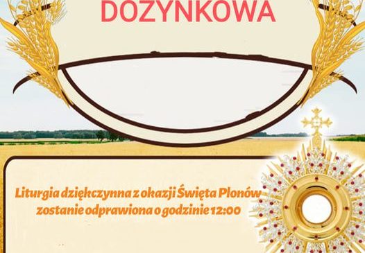 Uroczystość dożynkowa